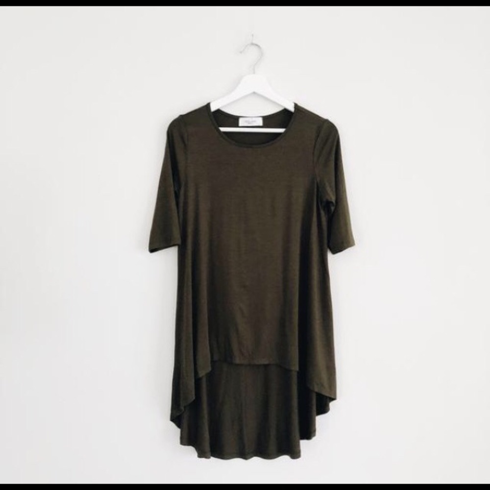 Basic half sleeve tunic